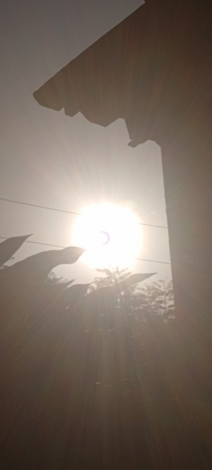 Eclipse anular solar em Teresina 14 de outubro de 2023
