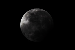 Eclipse lunar parcial em Teresina