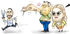 Charge do Jota A de 25/03/2025